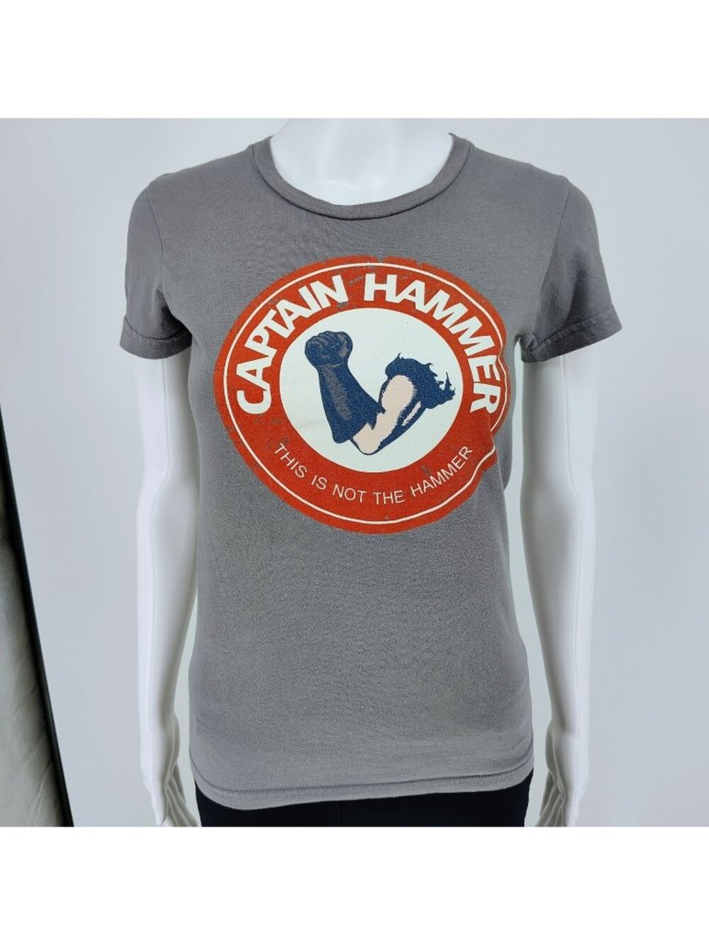 Dr. Horrible's Sing-Along Blog Captain Hammer "This is Not The Hammer" Shirt (S)